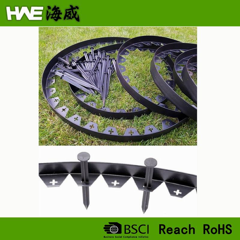 Garden Lawn Edging Flexible Plastic Garden Border